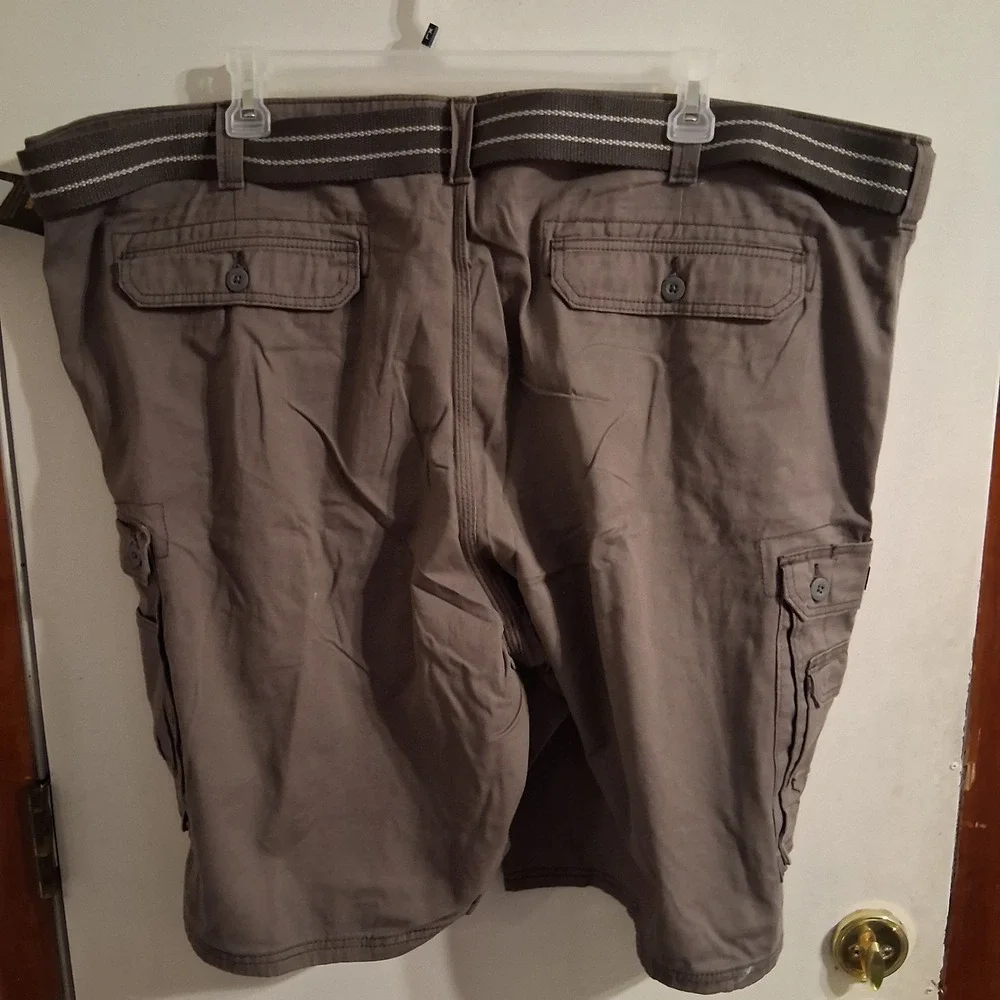 NWT‎ Big Mens Gorpcore Lee Vapor Cargo Shorts 54